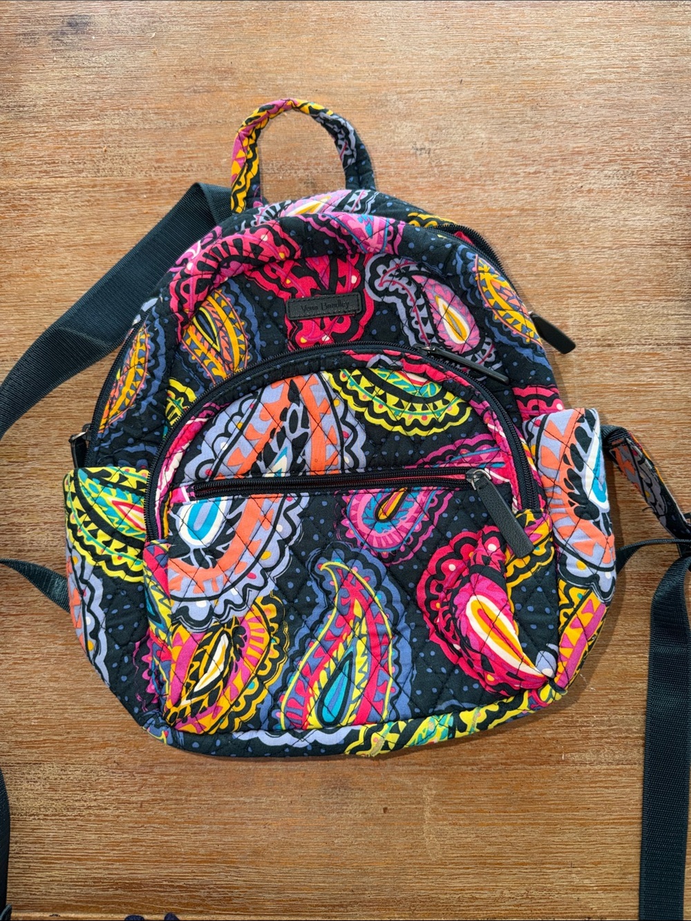 Vera Bradley mini backpack.